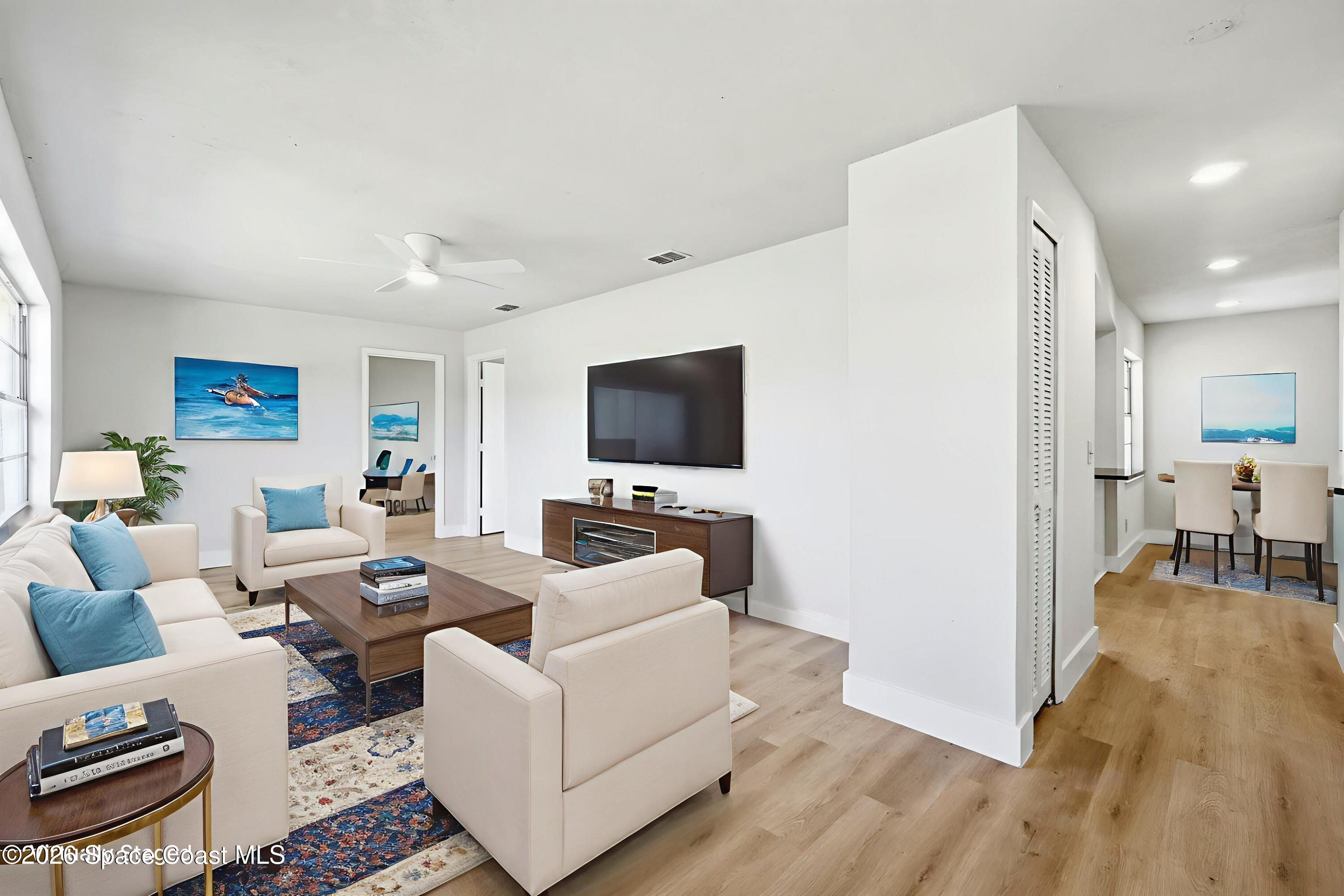 2519 Mill Run Boulevard Kissimmee, FL 34744 - Photo 5 of 36 Coastal Living Room-Foyer-DR Mill Run St