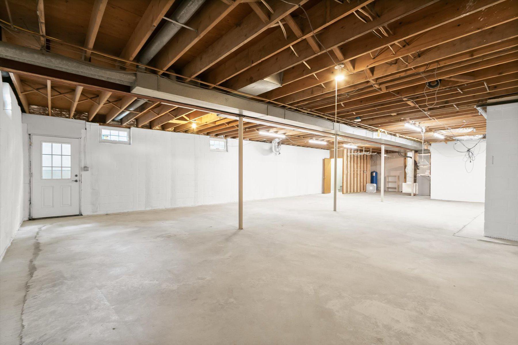 12405 Lime Kiln Road Fulton, MD 20759 - Photo 38 of 50 Unfinished Basement, Ready for Your Ideas