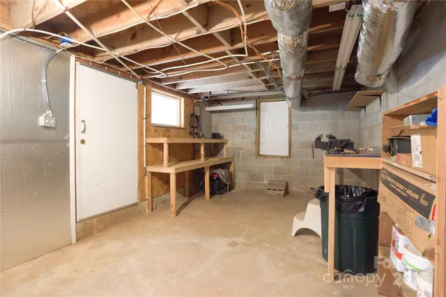 a view of a wooden deck