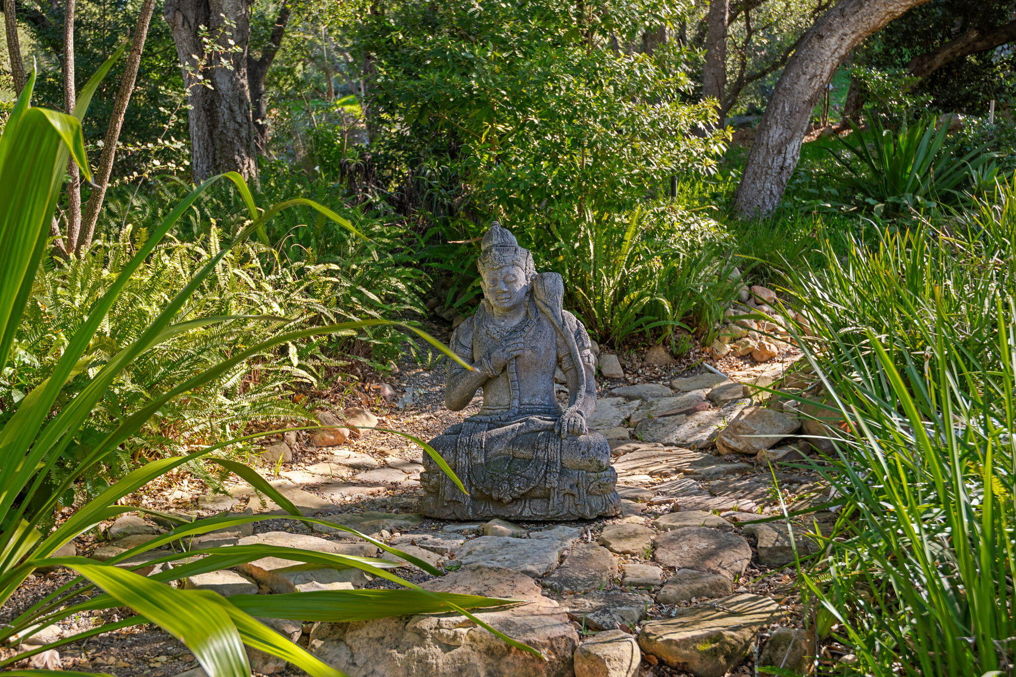 2079 Las Canoas Road Santa Barbara, CA 93105 - Photo 43 of 50 54-Buddha (detail)