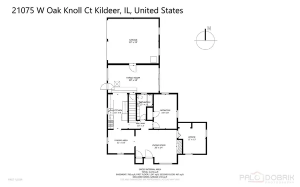 $560,000 | 21075 West Oak Knoll Court, Kildeer, IL 60047