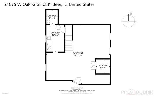 $560,000 | 21075 West Oak Knoll Court, Kildeer, IL 60047