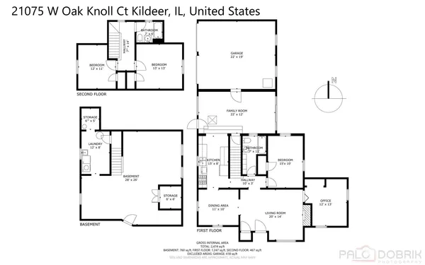 $560,000 | 21075 West Oak Knoll Court, Kildeer, IL 60047