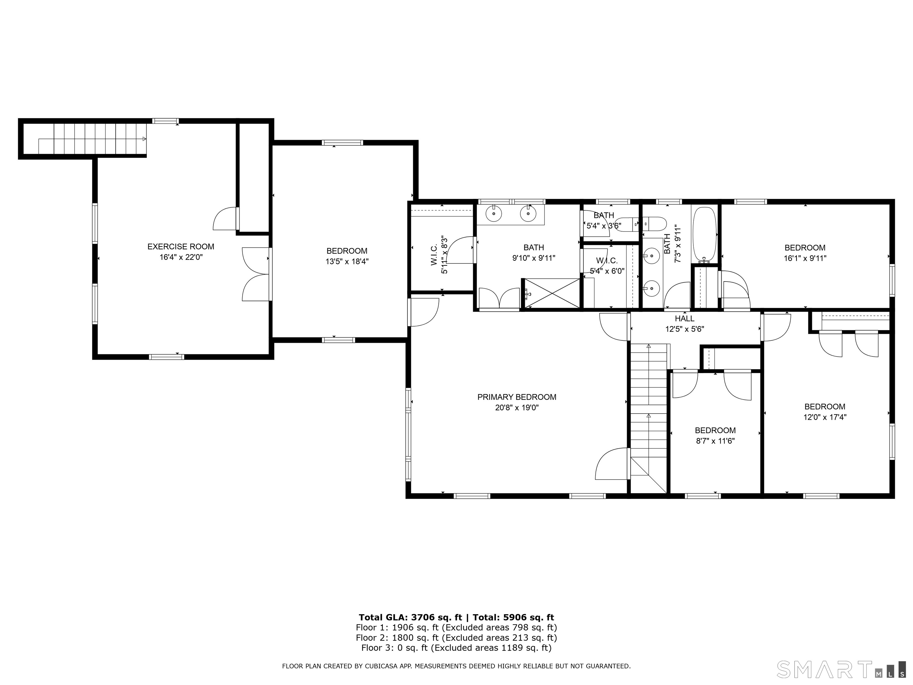 22 East Woods Road Roxbury, CT 06783 - Photo 36 of 37 a picture of a floor plan