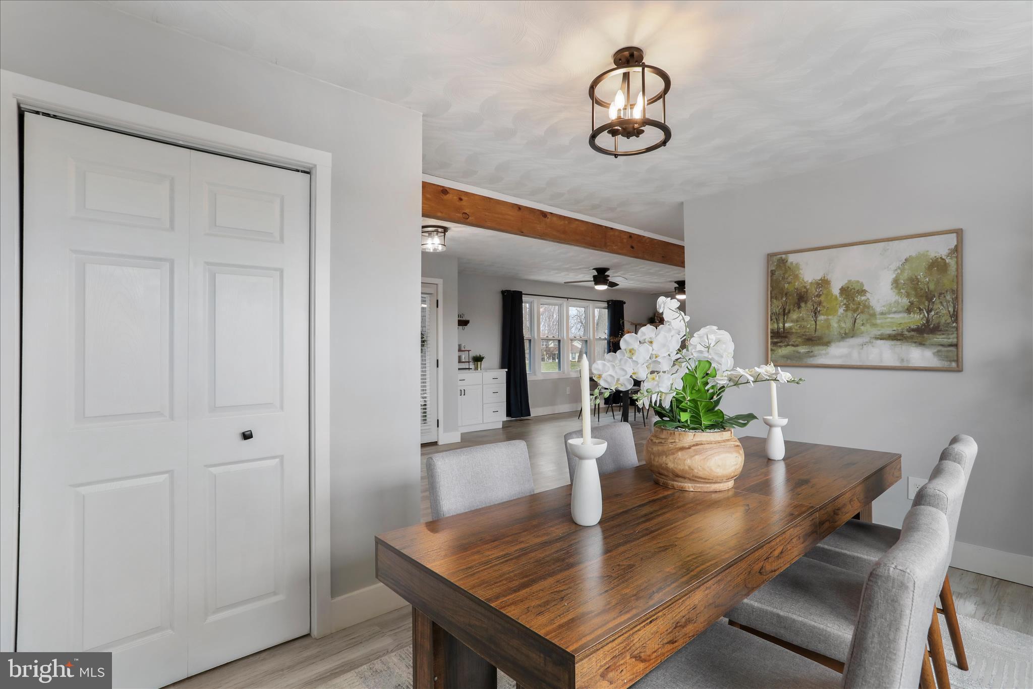 83 Dove Hill Drive Ranson, WV 25438 - Photo 18 of 71 a view of a dining room with furniture and wooden floor