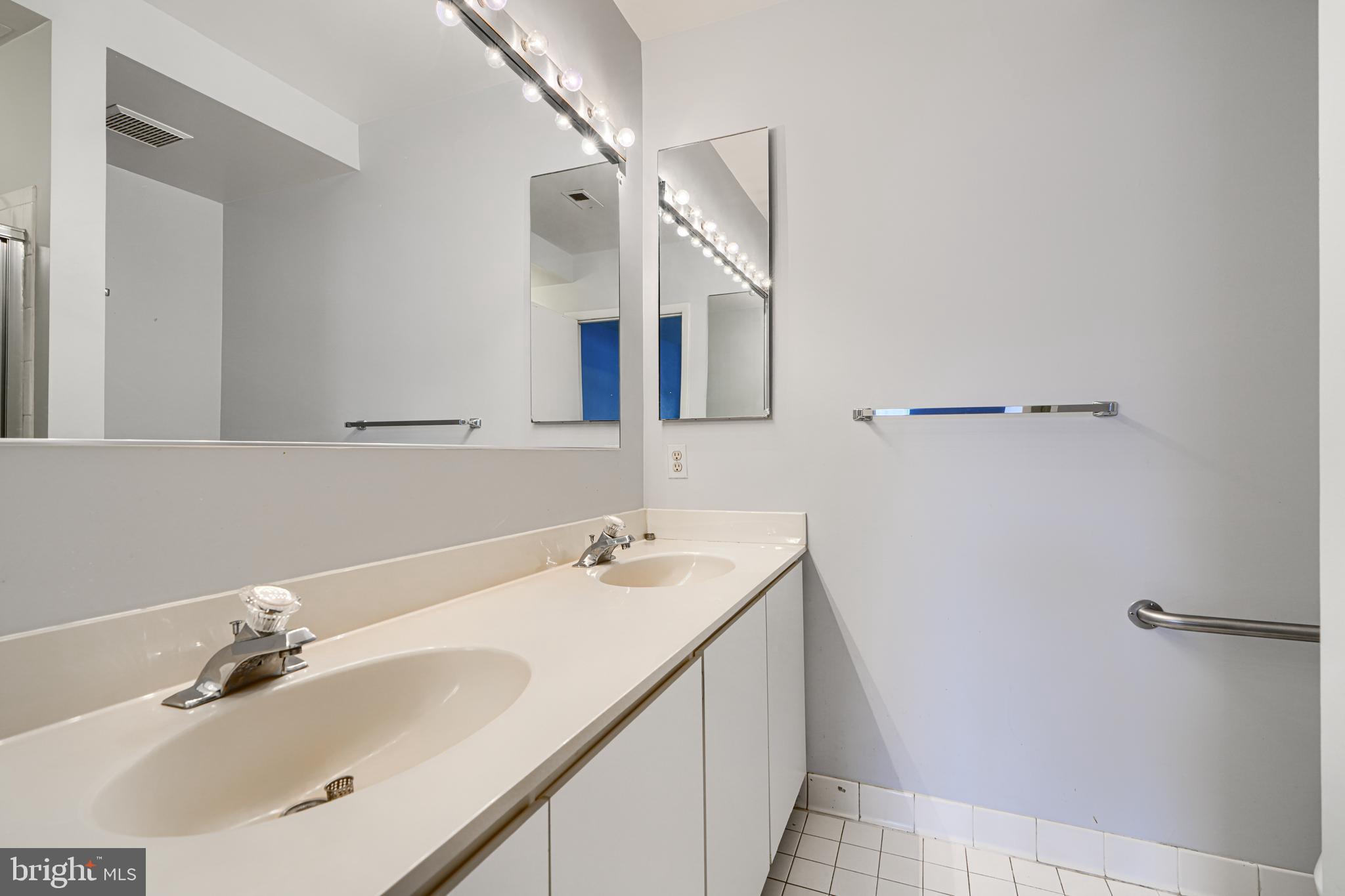 110 Castletown Road, Unit 201 Lutherville-Timonium, MD 21093 - Photo 25 of 41 a bathroom with a sink and mirror