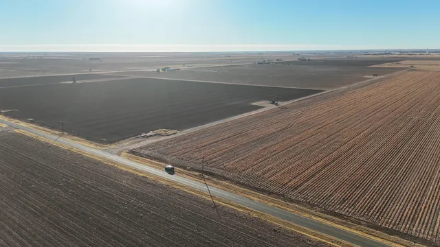 a view of room with wooden floor