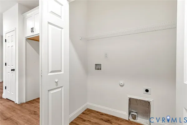 a view of empty room