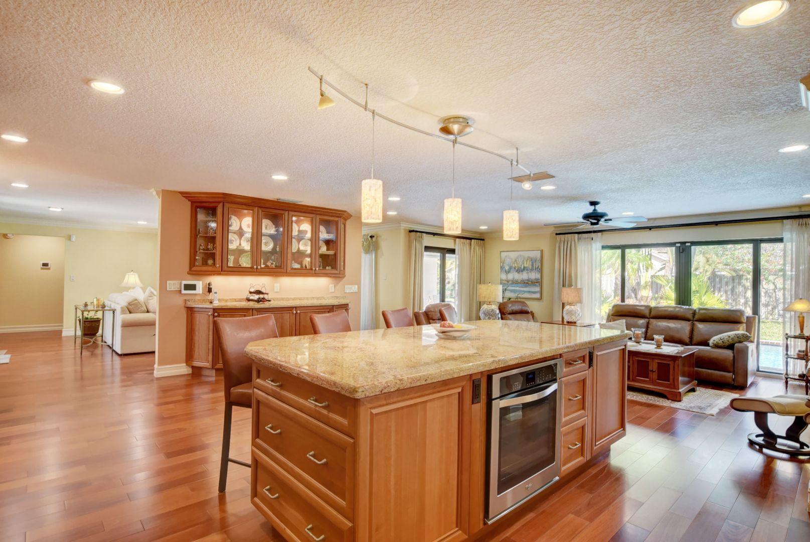 1481 Southwest 21st Lane Boca Raton, FL 33486 - Photo 14 of 43 KITCHEN/FAMILY ROOM