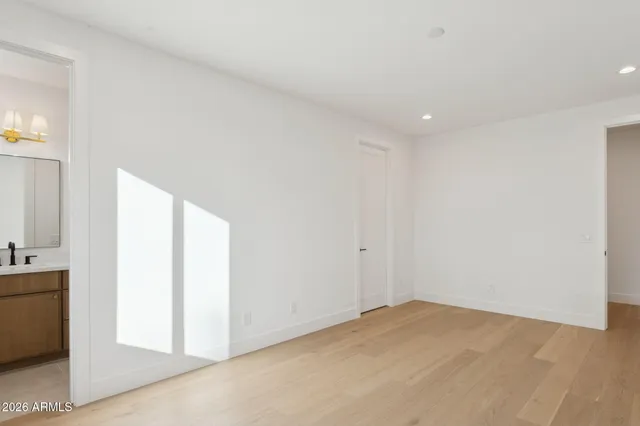 a view of empty room