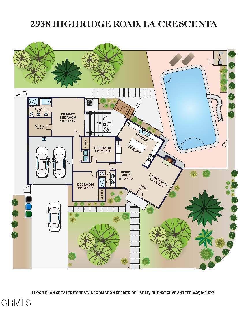 2938 Highridge Road La Crescenta, CA 91214 - Photo 2 of 51 2938 HIGHRIDGE SITE PLAN jpeg