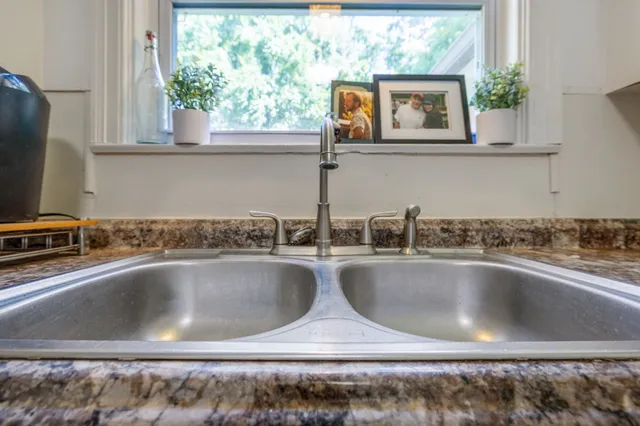 a view of front door with wooden floor