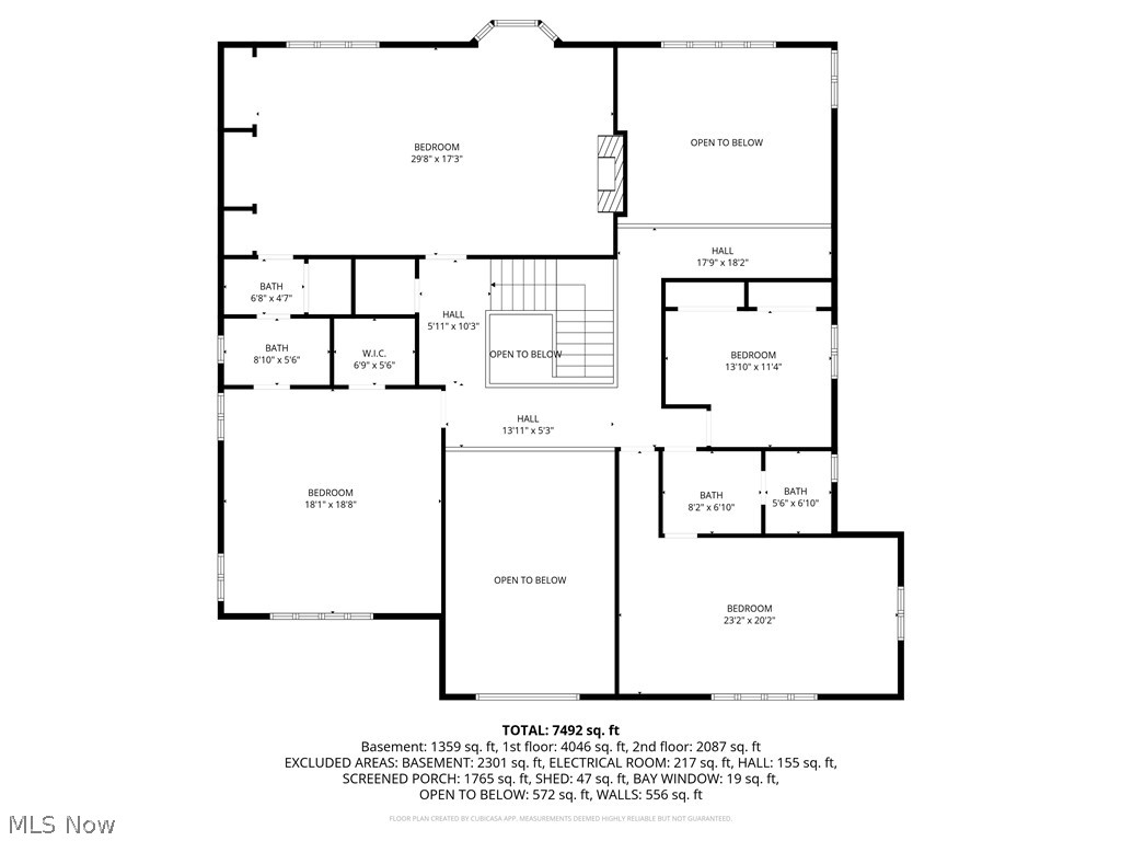 9940 Chardon Road Chardon, OH 44024 - Photo 49 of 50 2nd Floor Plan