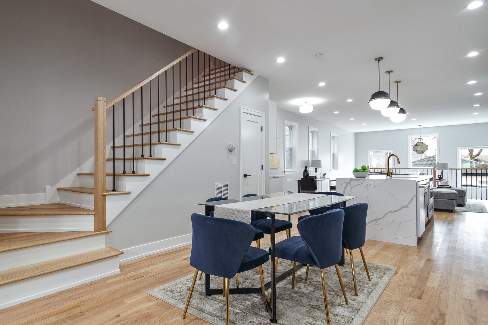 4602 North Springfield Avenue Chicago, IL 60625 - Photo 7 of 30 a view of a dining room with furniture
