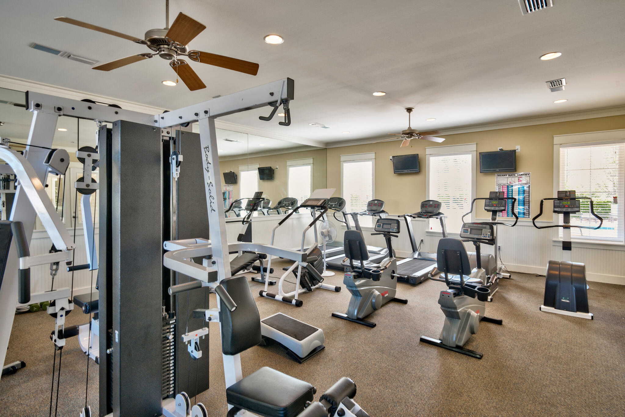 193 Christian Drive Santa Rosa Beach, FL 32459 - Photo 39 of 41 a view of a room with gym equipment