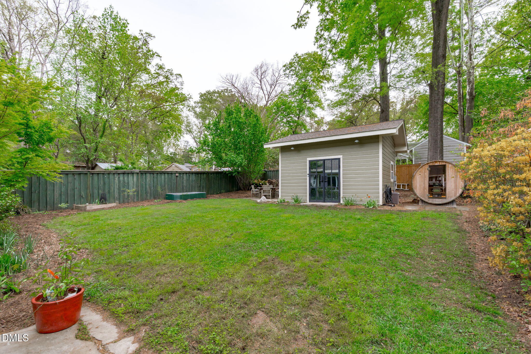 2111 Pershing Street Durham, NC 27705 - Photo 51 of 59 a backyard of a house with seating space