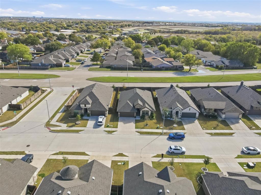 725 Sandy Chip Trail Fort Worth, TX 76108 - Photo 26 of 30 an aerial view of residential houses with outdoor space and swimming pool