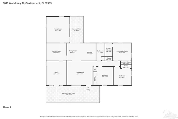 $225,000 | 1019 Woodbury Place, Cantonment, FL 32533