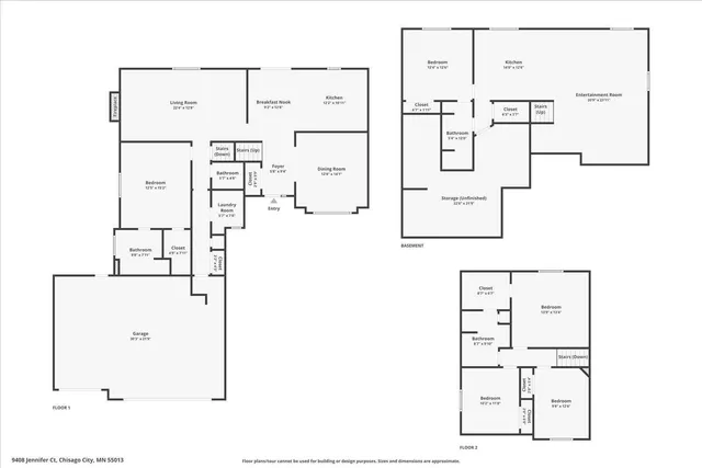 $515,000 | 9408 Jennifer Court, Chisago City, MN 55013