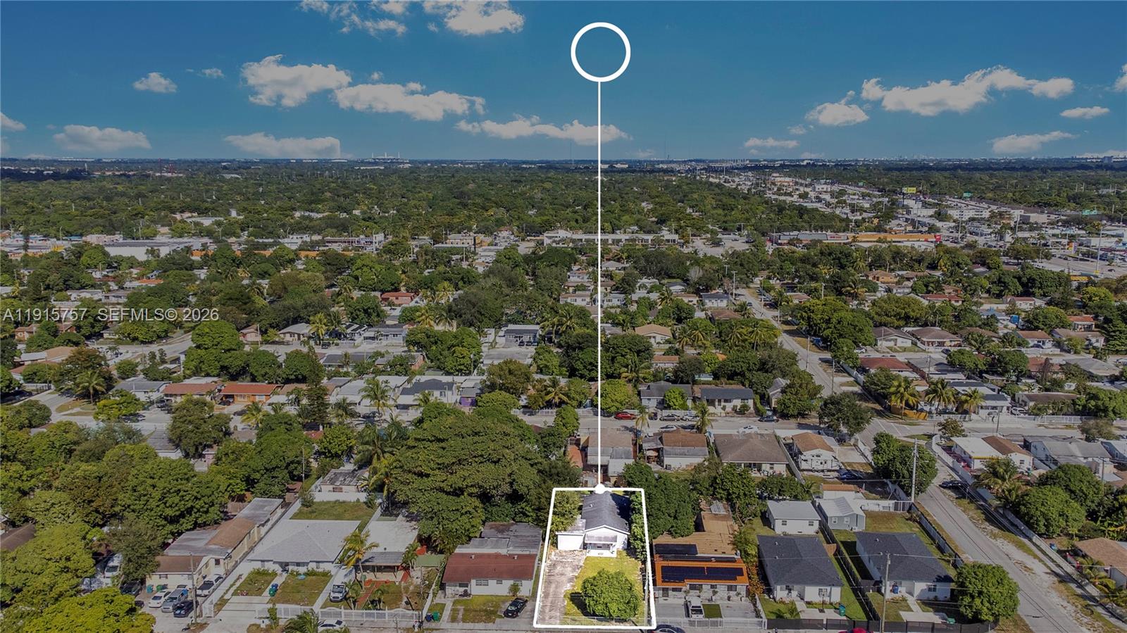 827 Northwest 114th Street Miami, FL 33168 - Photo 21 of 23 an aerial view of a city