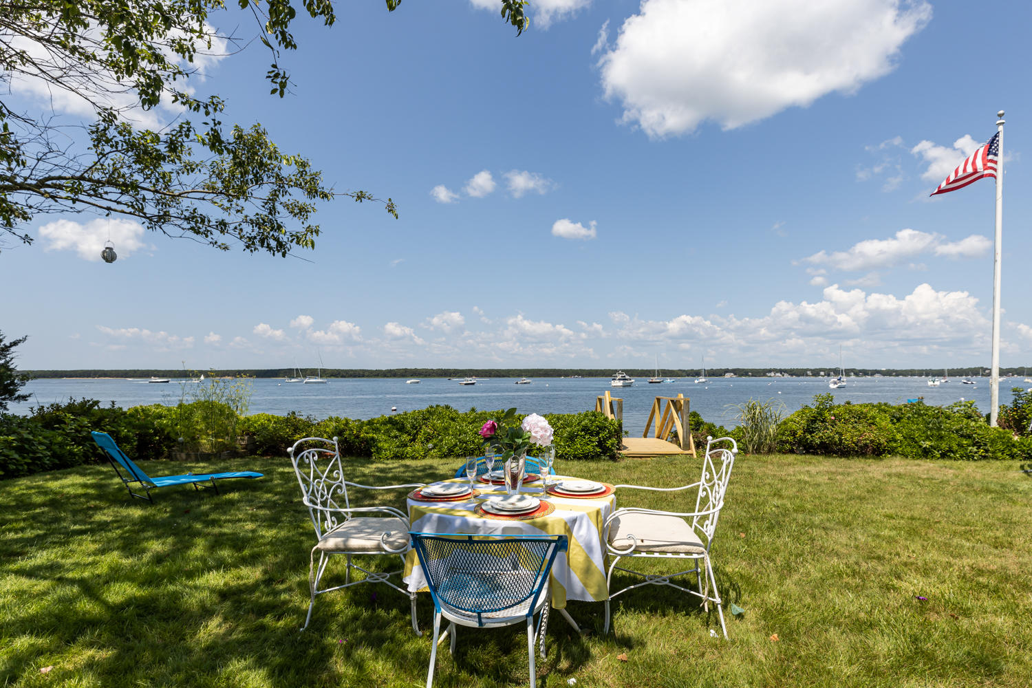37 Seconsett Point Road Mashpee, MA 02649 - Photo 2 of 28 a view of a chairs and table in a patio