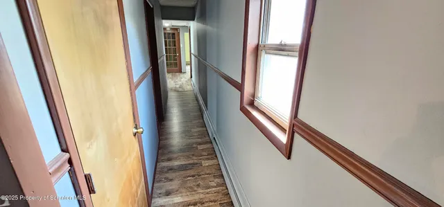 a view of a backyard with a garden