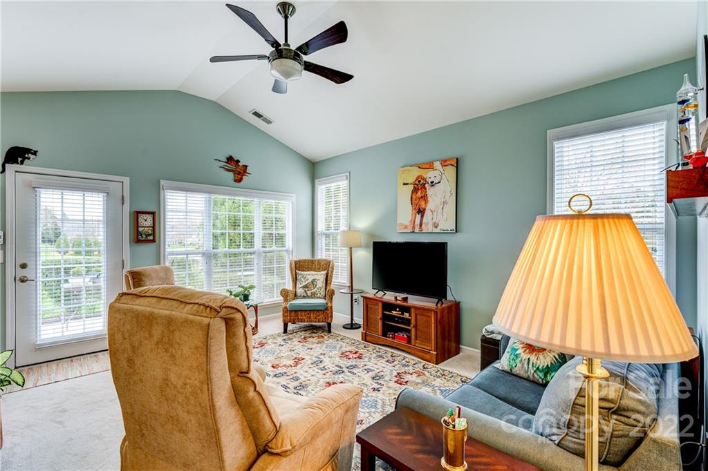 608 Amethyst Circle Fort Mill, SC 29708 - Photo 15 of 28 a living room with furniture and a flat screen tv