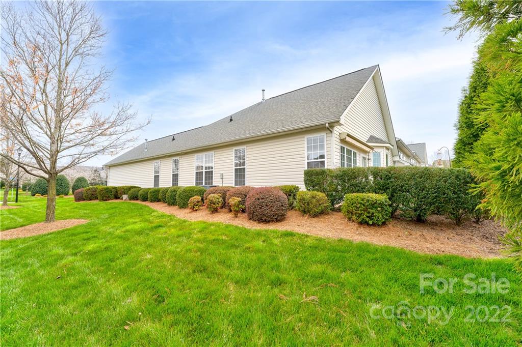 608 Amethyst Circle Fort Mill, SC 29708 - Photo 21 of 28 a view of a house with a big yard potted plants and large tree