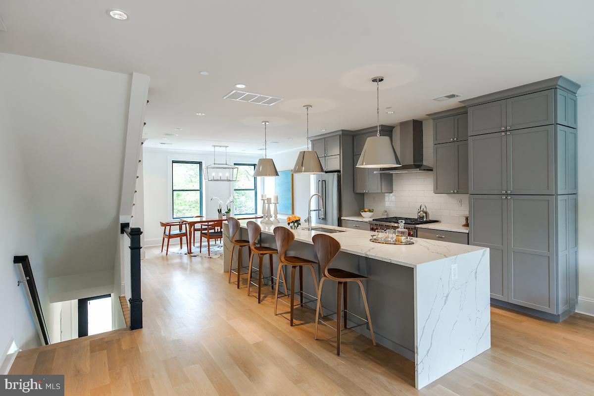 715 K Street Northeast, Unit 2 Washington, DC 20002 - Photo 3 of 23 HUGE kitchen island perfect for entertaining
