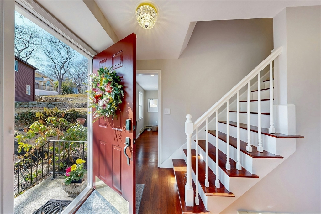 1 Hodge Road Arlington, MA 02474 - Photo 3 of 39 a view of entryway with a front door