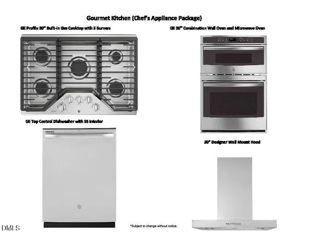 a large kitchen with a counter space a sink stainless steel appliances and cabinets