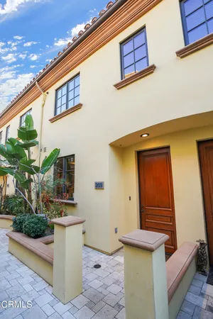 a view of a entryway door of the house
