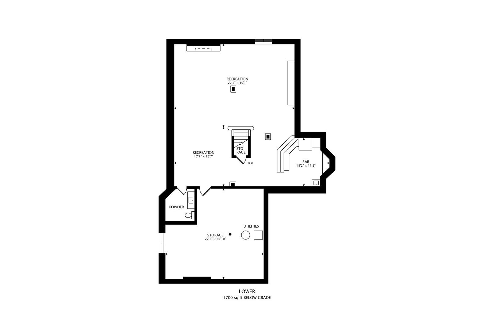 S548 Grengs Lane Geneva, IL 60134 - Photo 41 of 49 a picture of floor plan
