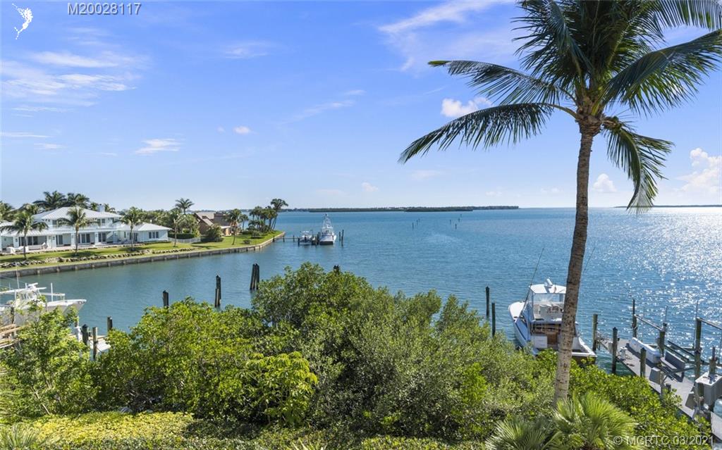 22 East High Point Road Stuart, FL 34996 - Photo 57 of 84 an aerial view of ocean with residential houses with outdoor space