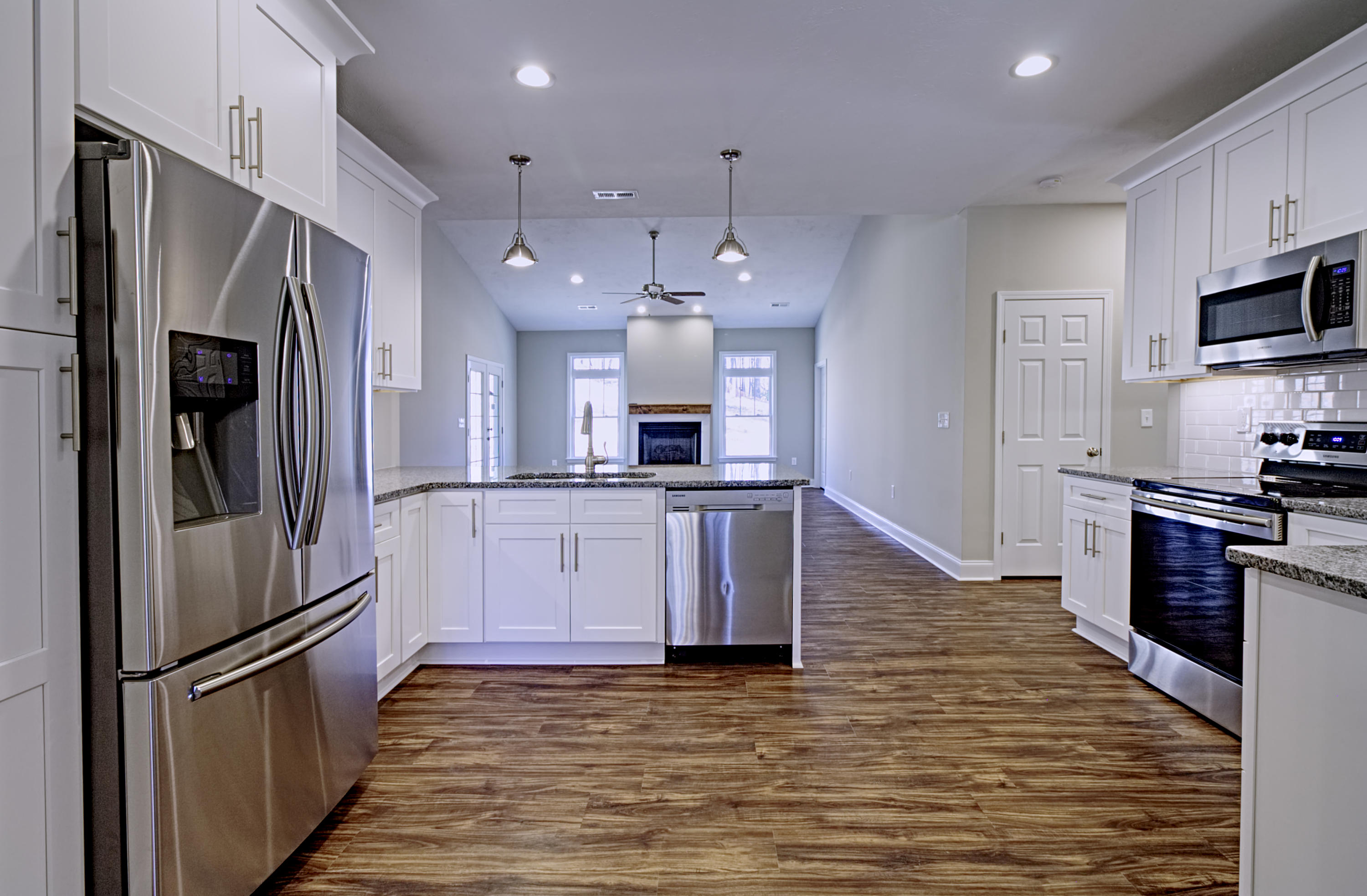 4281 Daugherty Road Salem, VA 24153 - Photo 6 of 21 a kitchen with kitchen island a counter top space stainless steel appliances and cabinets