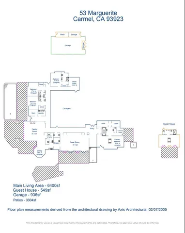 $13,500,000 | 53 Marguerite, Carmel, CA 93923