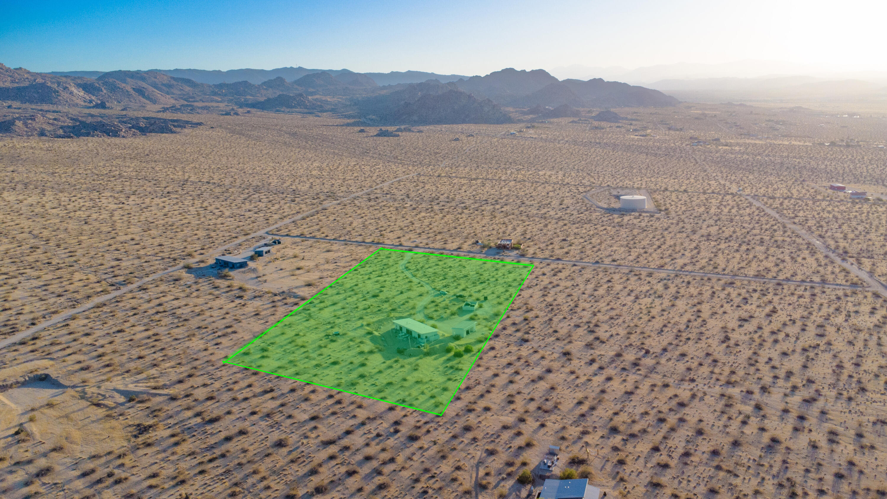 7245 Sun View Road Twentynine Palms, CA 92277 - Photo 42 of 56 7245 Sun View Drone Lines-9
