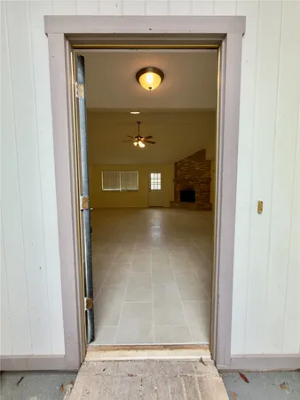 a view of a hallway