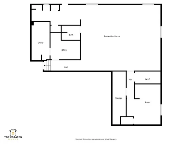 a picture of a floor plan