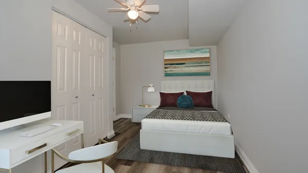 a view of a small space