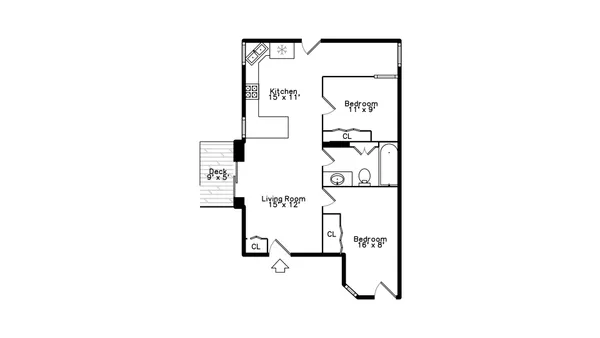 a picture of floor plan