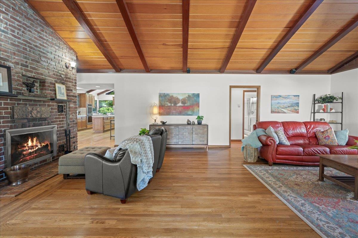 14325 Monterey Road Morgan Hill, CA 95037 - Photo 8 of 41 a living room with furniture and a fireplace