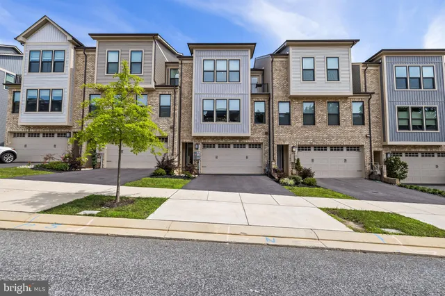 a front view of a building with street