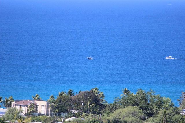 a view of a sky from a balcony