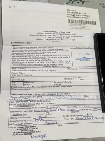 $159,000 | 2567 Sportsman Drive, White Cloud, MI 49349