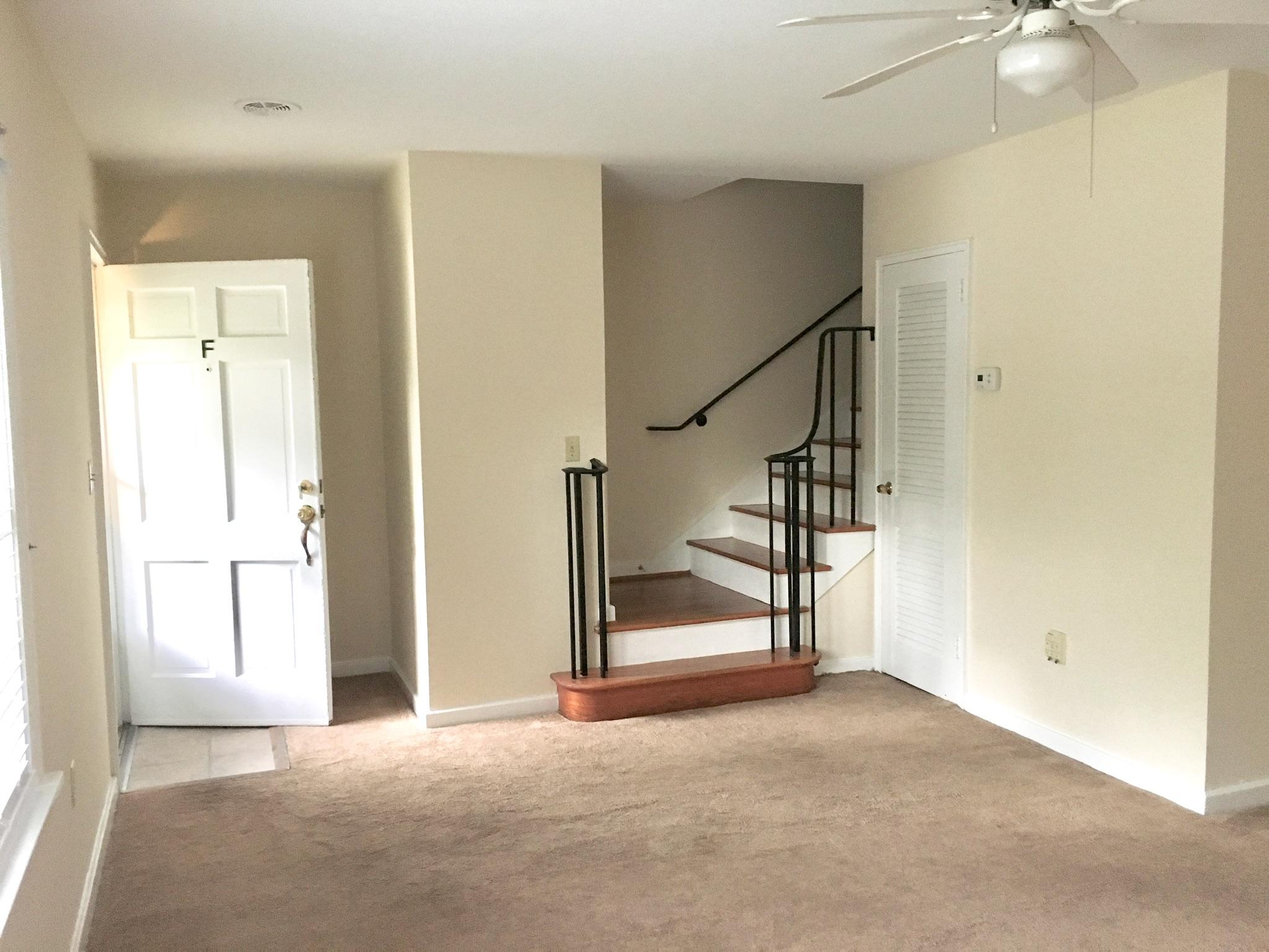 173 Rutledge Avenue, Unit F Charleston, SC 29403 - Photo 5 of 13 Living Room w/stairs to 2nd Fl.