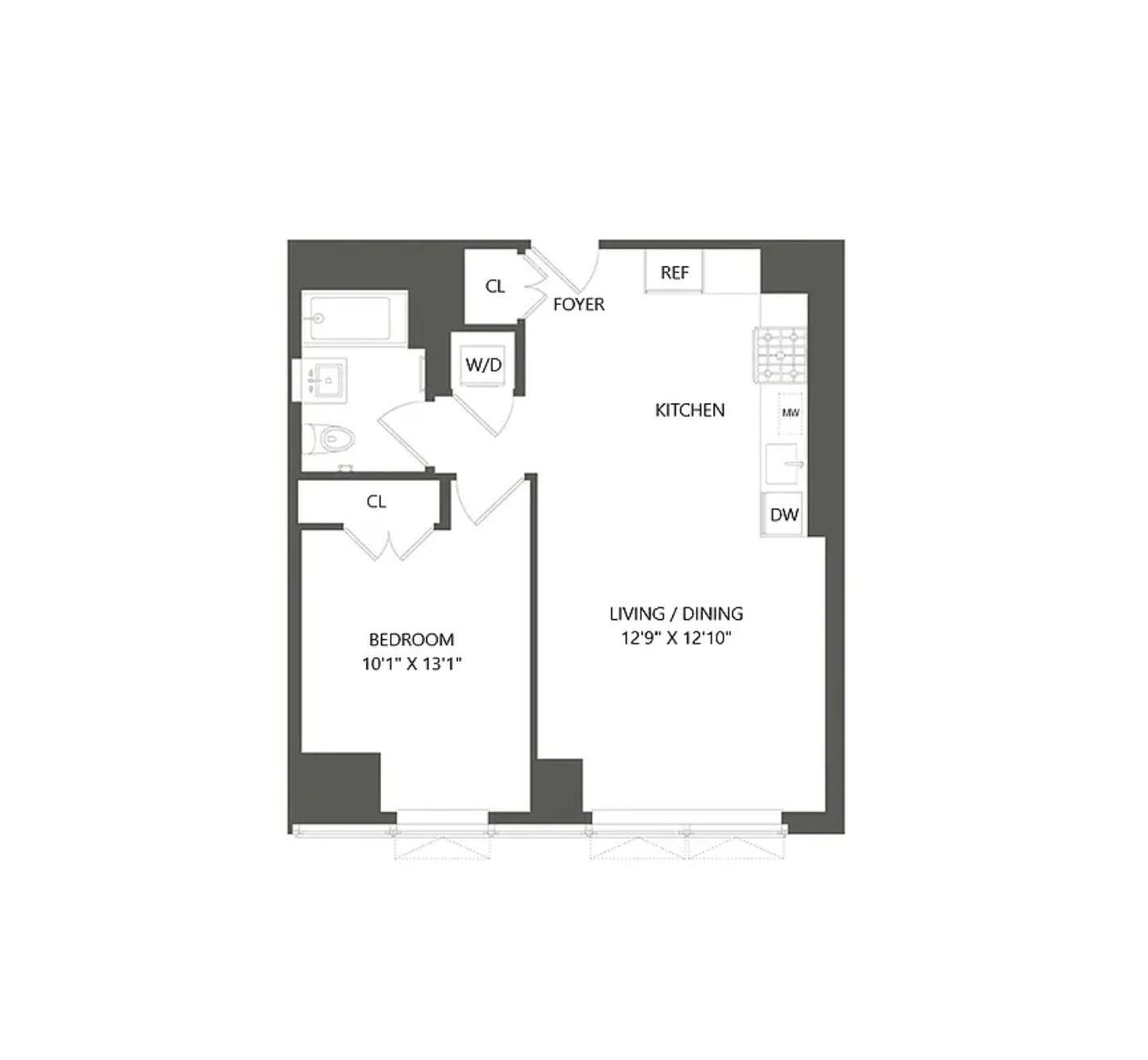 3 Court Square, Unit 2010 Queens, NY 11101 - Photo 14 of 14