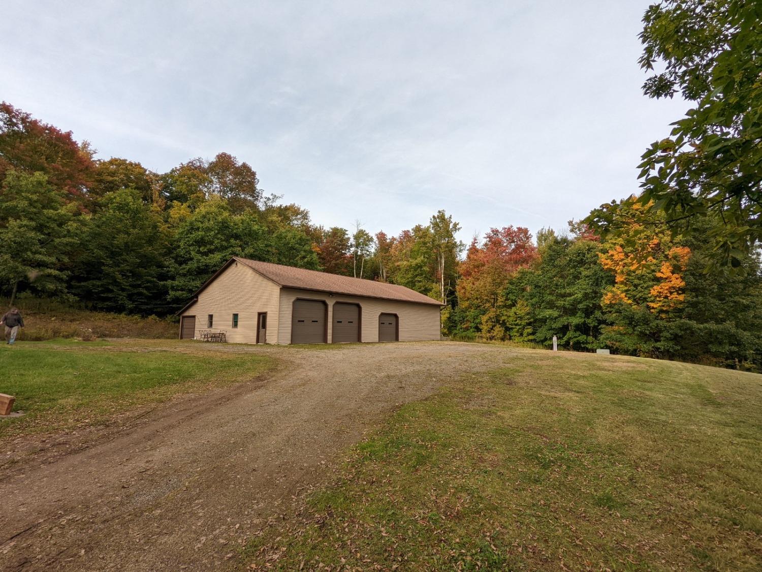 267 Terry Road Otego, NY 13825 - Photo 1 of 1 68 X 36 structure. Has 2 -10' overhead doors, 1- 8