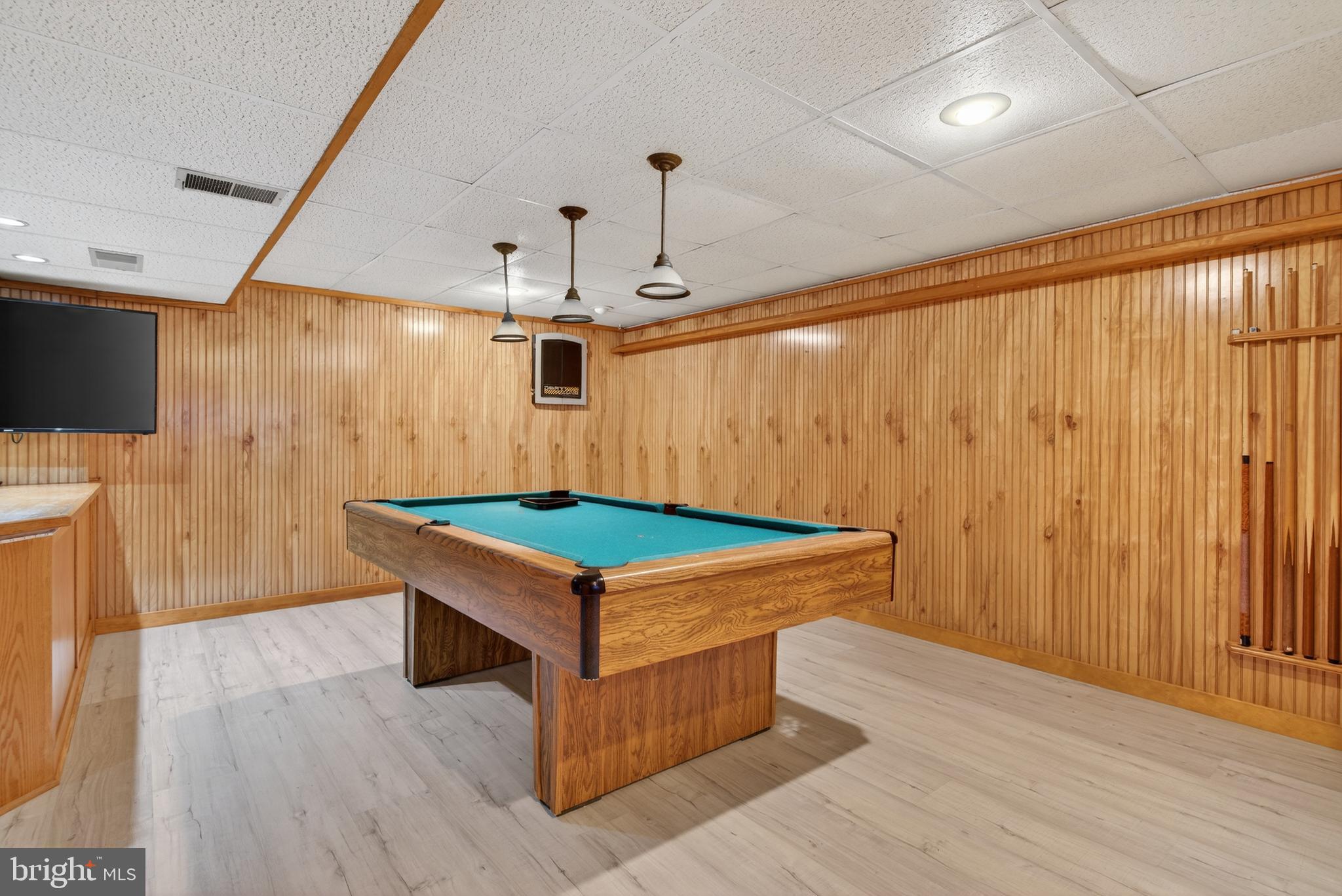 414 Twin Elm Road Strasburg, PA 17579 - Photo 25 of 30 a room with wooden floor and pool table