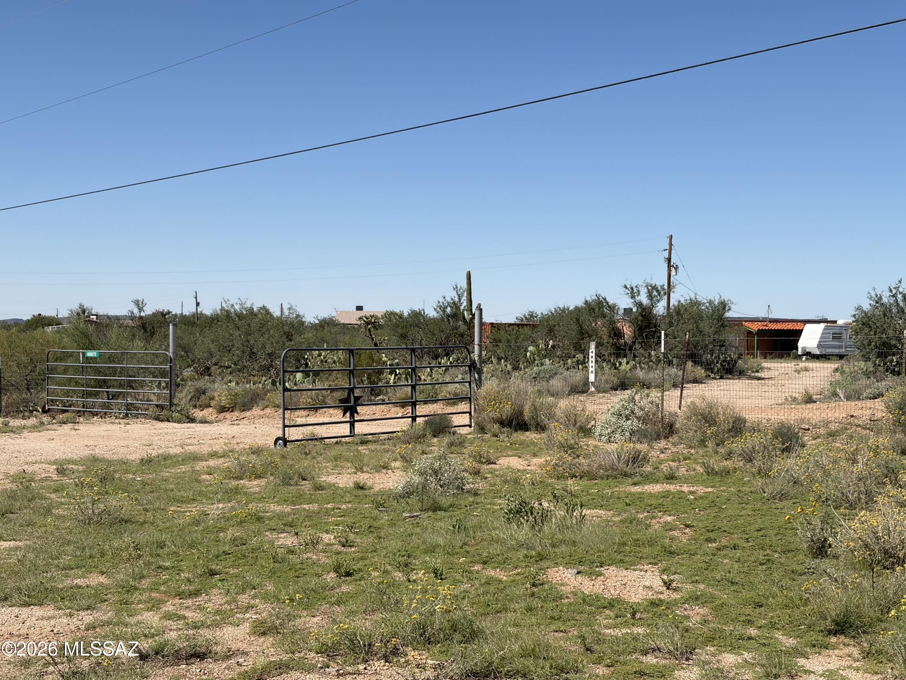 48977 East Panther Butte Road Tucson, AZ 85739 - Photo 38 of 40 Front gate